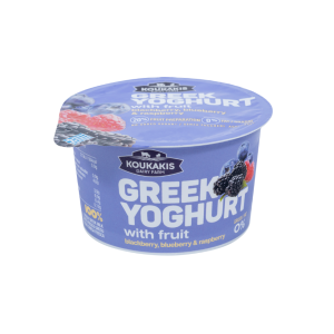 Greek Yoghurt with Blackberry, Blueberry, Raspberry